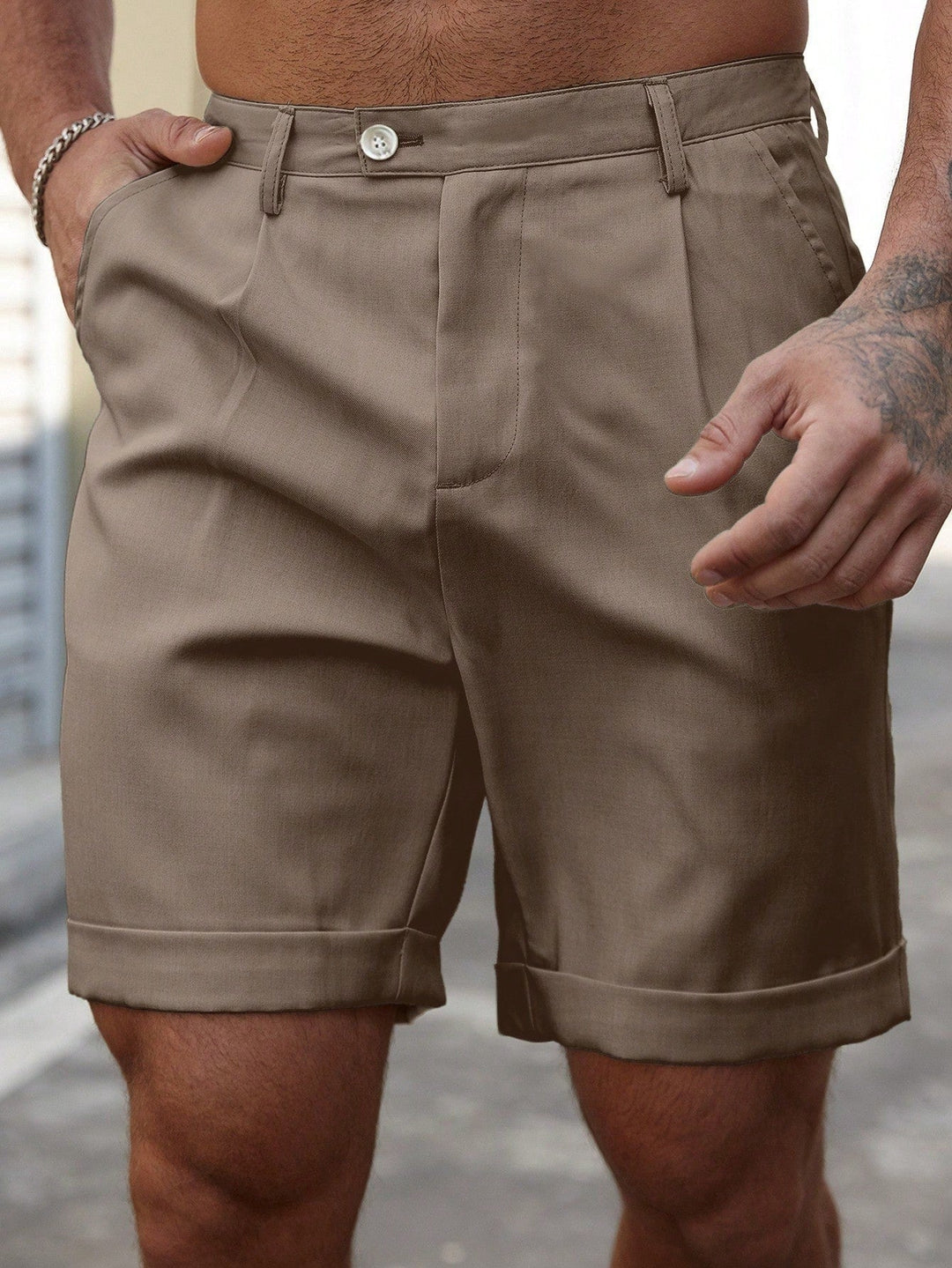 Herre Shorts | Klassisk Pasform Med Let Stretch - 1
