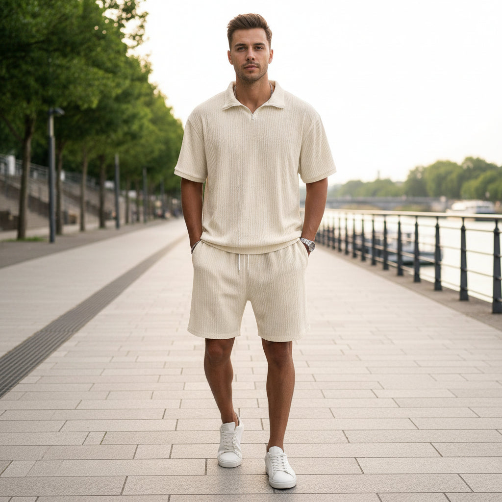 Herresæt | Locker Pasform Med Sporty Design - 1