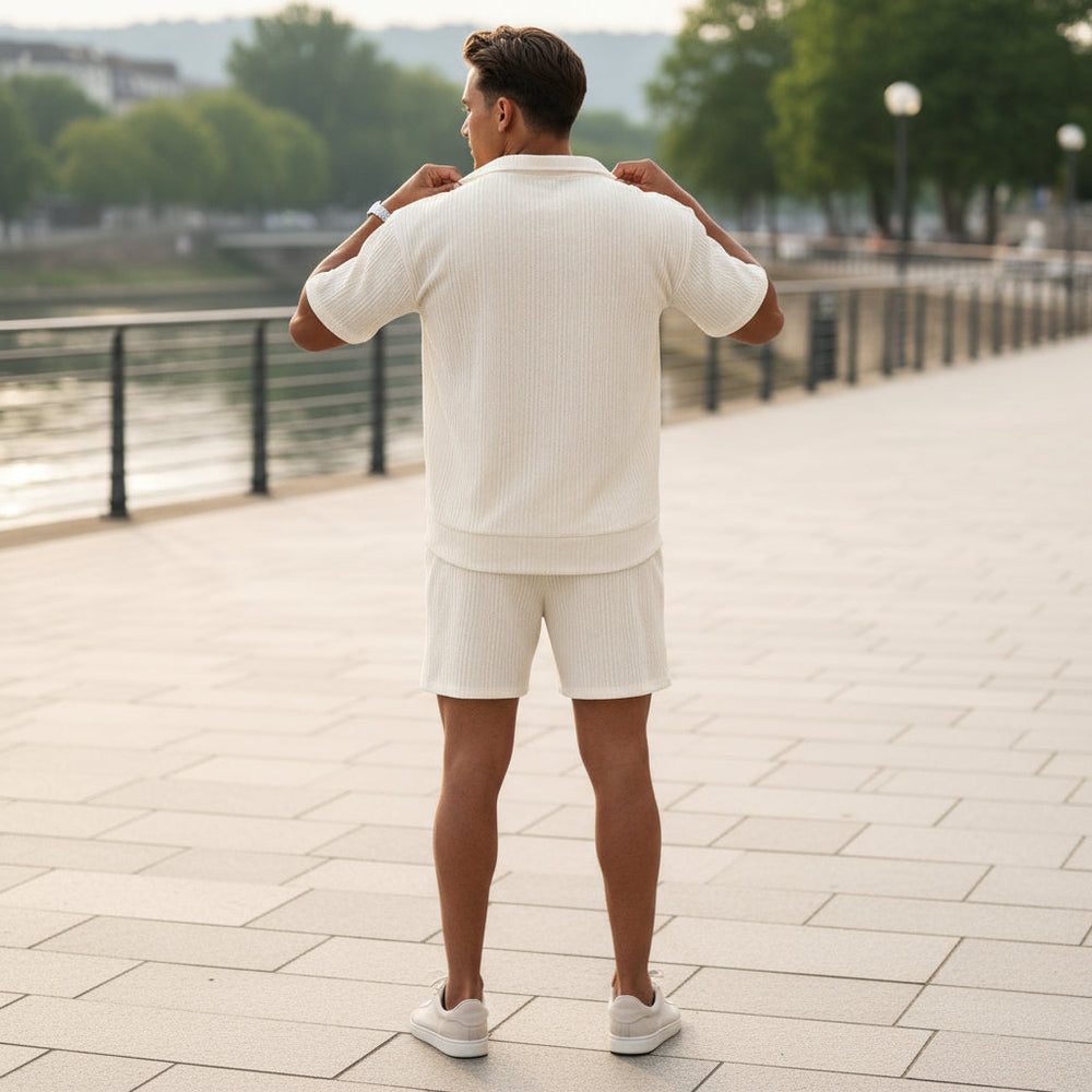 Herresæt | Locker Pasform Med Sporty Design - 2