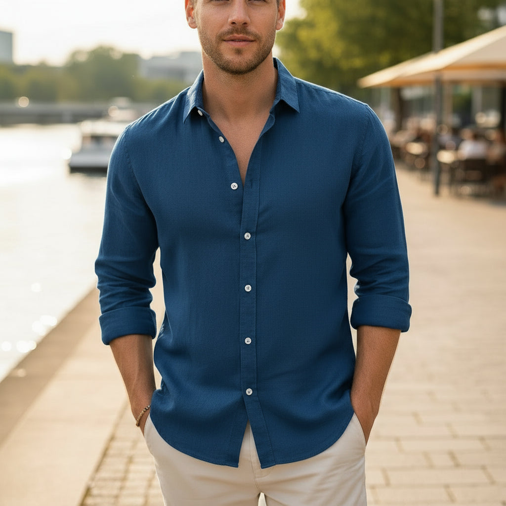 Herreshirt | Klassisk Snit, Elegant Design - 1