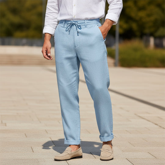 Herrebukser | Løs Pasform til Afslappet Sommerlook - 5