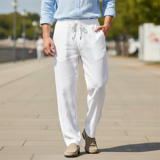 Herrebukser | Løs Pasform til Afslappet Sommerlook - 1