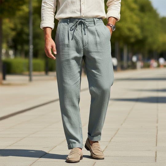 Herrebukser | Løs Pasform til Afslappet Sommerlook - 2