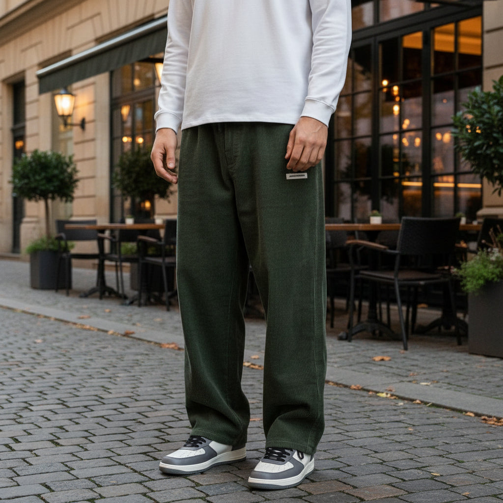 Herrebukser | Tætsiddende Pasform, Moderne Design - 1