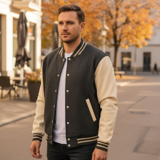 Herrejakke | Moderne pasform Sporty design - 1