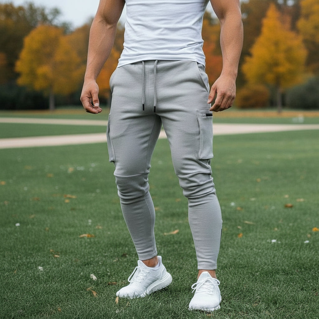 Herrejoggingbukser | Slim Fit Med Elastisk Talje - 1