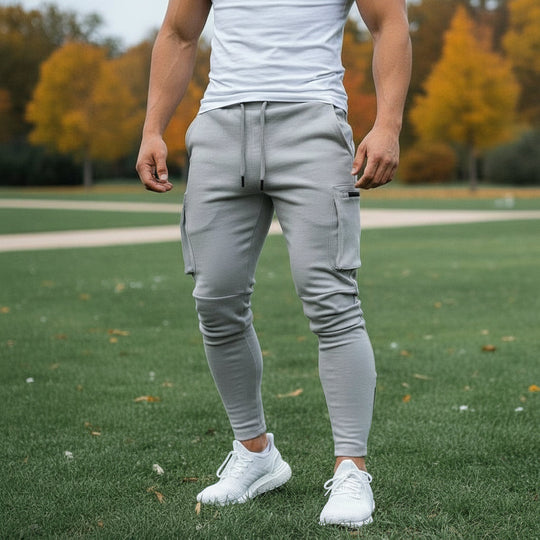 Herrejoggingbukser | Slim Fit Med Elastisk Talje - 1