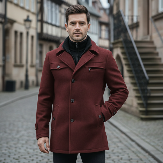 Peacoat | Klassisk Snit Elegant Design - 5
