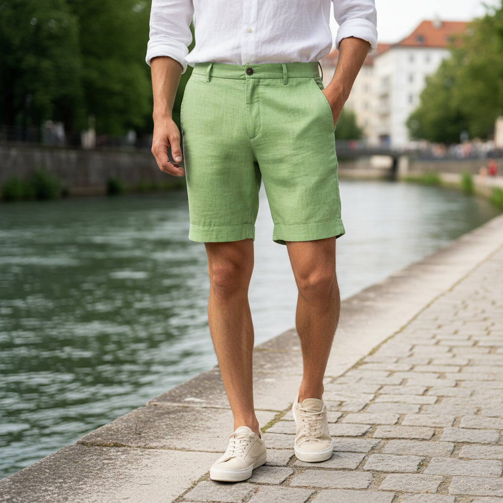 Herre Shorts | Løs Pasform Med Klassiske Detaljer - 2