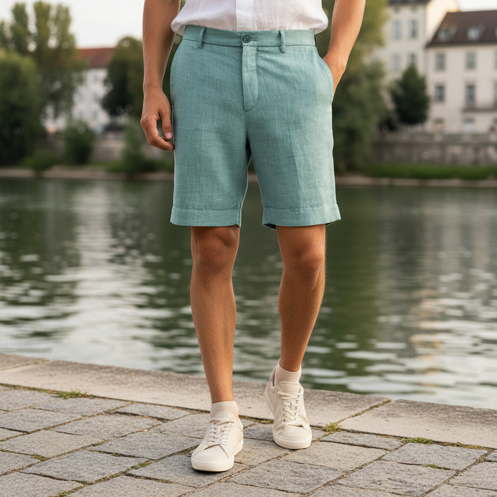 Herre Shorts | Løs Pasform Med Klassiske Detaljer - 3