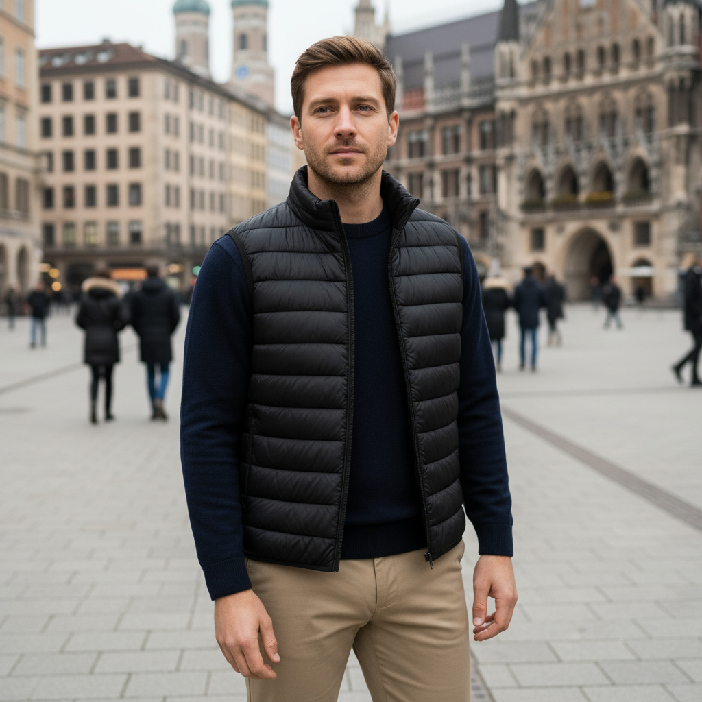 Bodywarmer | Let Design, Tætsiddende Pasform - 2