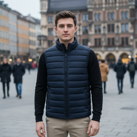 Bodywarmer | Let Design, Tætsiddende Pasform - 3