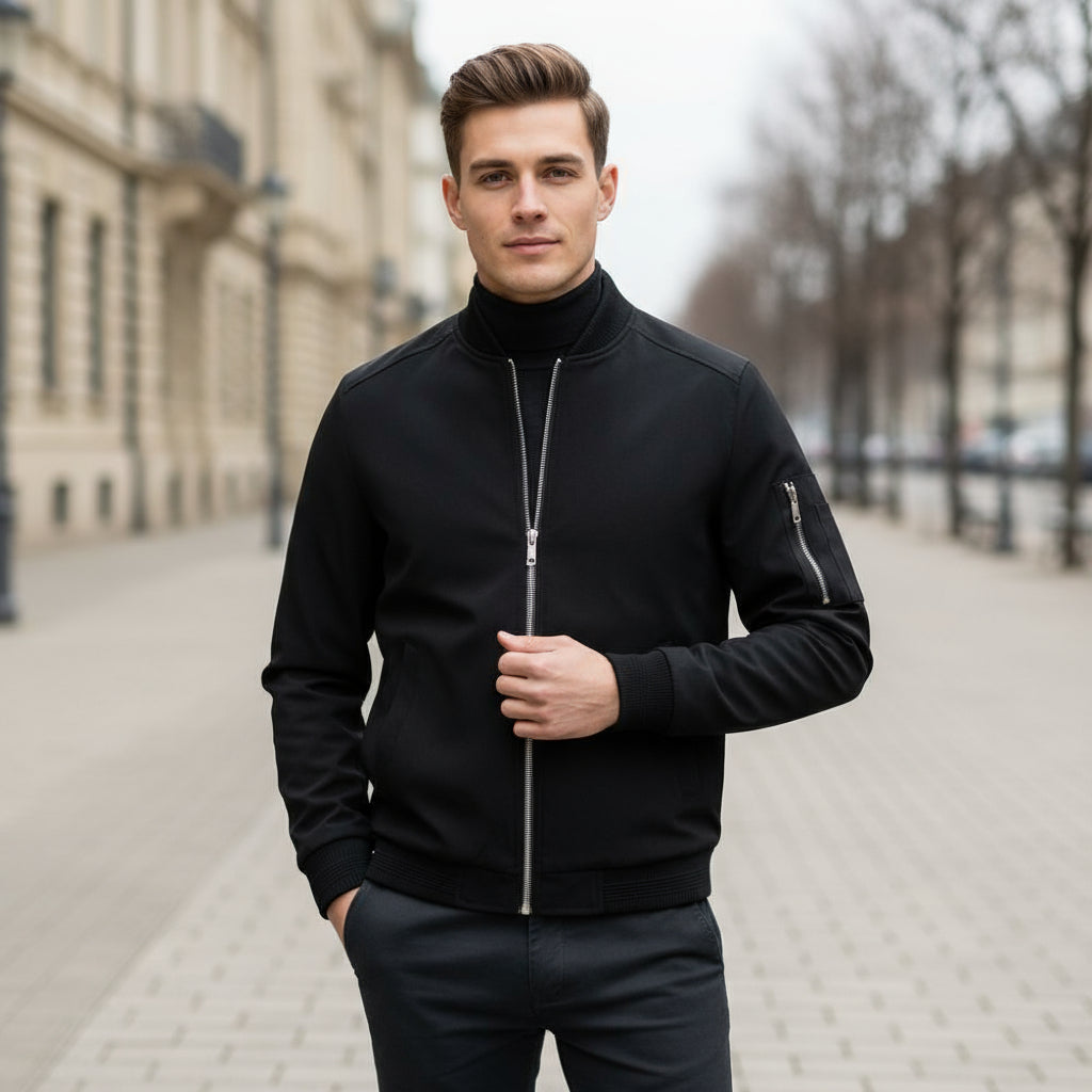 Herrejakke | Let Design Med Praktiske Lommer - 3